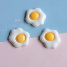 11pcs Versatile Resin Egg Toast Fridge Magnets, Home Decor Stickers For Bedroom, Living Room, Office, Whiteboard, Memo Board, Kitchen, Dishwasher, Cabinet, Birthday Party Decoration