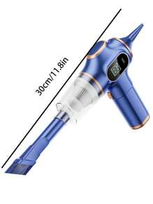 1pc Handheld Car Vacuum Cleaner, 4500Pa Vacuum Cleaner And Air Purifier, 78W High-Power Handheld Vacuum Cleaner, Electric Display Screen And Multiple Nozzles, Suitable For Cars, Homes, Offices, Pets