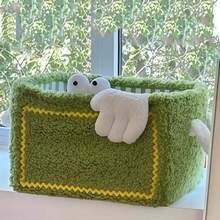 1入組可愛收納籃，小眾好看的小怪獸玩具零食收納籃，組織摺疊式大容量家庭收納籃，適用於書架，客廳，臥室，宿舍，辦公室，房間裝飾，家居裝飾 - 粉色 - 查看 18