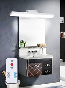 1 PC LED Light Bar With Remote , Type-C 5V Rechargeable 3 In 1 Light Colors Changeable Brightness Dimmable LED Light For Mirror Lighting Bathroom Bedroom Camping Kitchen Night Lighting