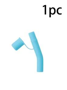 1 pieza/3 piezas Tapas de extensión de pajita de silicona para tumblers de 30 y 40 onzas, tapas superiores de pajita de silicona de 10 mm, cubiertas de pajita reutilizables, tapas antipolvo para pajitas, tapas simples para la punta de la pajita, accesorios para tazas