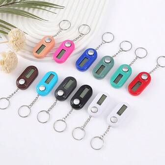 计数器钥匙扣计数点击器，方便的计数工具，缓解压力，可用于人群控制、库存盘点