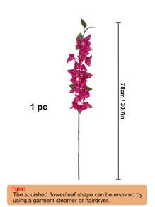 3/6 pièces Fleurs artificielles 31 pouces Branches de bougainvilliers en soie faux Tiges florales artificielles de bougainvilliers Longues branches de plantes pour grands vases Arrangement floral Centre de table Décoration de mariage à domicile