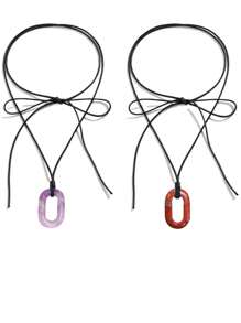 1 Piece Fashion High Quality Natural Amethyst Stone Oval Circle Pendant Semi-Precious Stone Large Hole Oval Circle Necklace Pendant DIY Bracelet Necklace Pendant Accessories