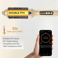 UKLISS Professional Hair Tools: 38mm Curling Barrel, Compact And Portable, Easy To Maneuver To Create Salon-Quality Curls. Suitable For Both Long And Short Hair. - US A Type Plug(110-127V) - View 4