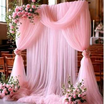 Soft Tulle Mesh Fabric Sold By Yard - 62.99 Inches Wide, Swiss Dotted Tulle Fabric, Suitable For Bridal Gowns And Crafts, DIY