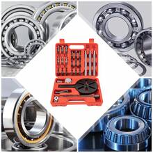 Embedded Bearing Removal Tool Bearing Puller Kit Special Disassembly Tool 3 Jaws - Red - View 1