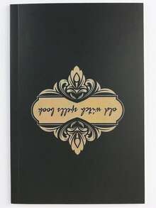Old Witch Spells Book - 66-Page Enchanting Fantasy Grimoire With Mystical Butterfly Cover Art, 5.59x8.26 Inch Premium Paper, Perfect Gift For Birthdays, Christmas, New Year & Tabletop RPG Games, Tabletop Rpg Accessory | Decorative Grimoire | Premium Paper Quality, Witchy Decor - 彩色 - 查看 1