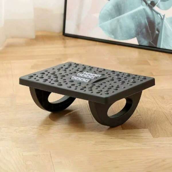 1pc Adjustable Footrest For Office To Prevent Crossed Legs, Foot Stool