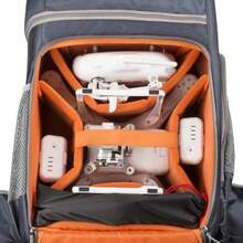 Elements Pro Camera And Drones Backpack Dark Blue Green Orange - as pic - View 9