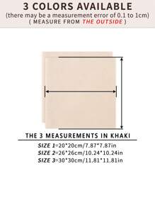 2 piezas de tela de bordado hecha a mano en caqui/negro/blanco, con suavidad moderada, superficie limpia, hilos distribuidos uniformemente, adecuada para manualidades de bordado