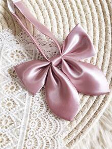 Children's Fashion JK Style Rabbit Ear Bow Tie, Boys Girls Flower Girl Student School Uniform Accessories, British Style For Toddler, Kids 3-16 Yrs, Suitable For Performance, Wedding, Daily Wear - Multicolor - View 21