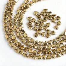 50pcs 8mm Side Drilled Glass Heart/Butterfly Beads For DIY Jewelry Making, Can Be Used For Necklaces, Bracelets, Earrings, Belts, Headpieces, Shoes, Phone And Key Chains, Etc.