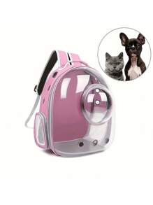 Airline-Approved Pet Carrier Backpack For Small Dogs & Cats Up To 12 Lbs - PC Acrylic Transparent Design, Ventilated Temperature-Resistant - TSA Compliant Travel Hiking Camping Vet Visits - Lightweight Portable Pet Carrier With Adjustable Straps & Safety Lock, Escape-Proof Hands-Free Pet Backpack Carrier For Airplane Car Carriers, Ideal Pet Travel Accessories Gift For Dog Cat Owners By IISVGE