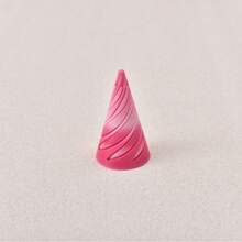1 3D Printed Spiral Cone Christmas Tree Decoration Made Of Plastic Material, Suitable For Desktop Decoration In Vacation Homes And Offices, Suitable For Thanksgiving, Birthdays, Valentine's Day, Christmas, Bridal Parties, Bars And Adult Parties, Weddings, Spring, Halloween, Christmas