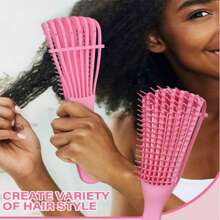 1pic Hair Combing Brush - Octopus Shaped Hair Comb, Suitable For All Hair Types As A Shampoo And Massager - A Gentle And Effective Hair Care Tool