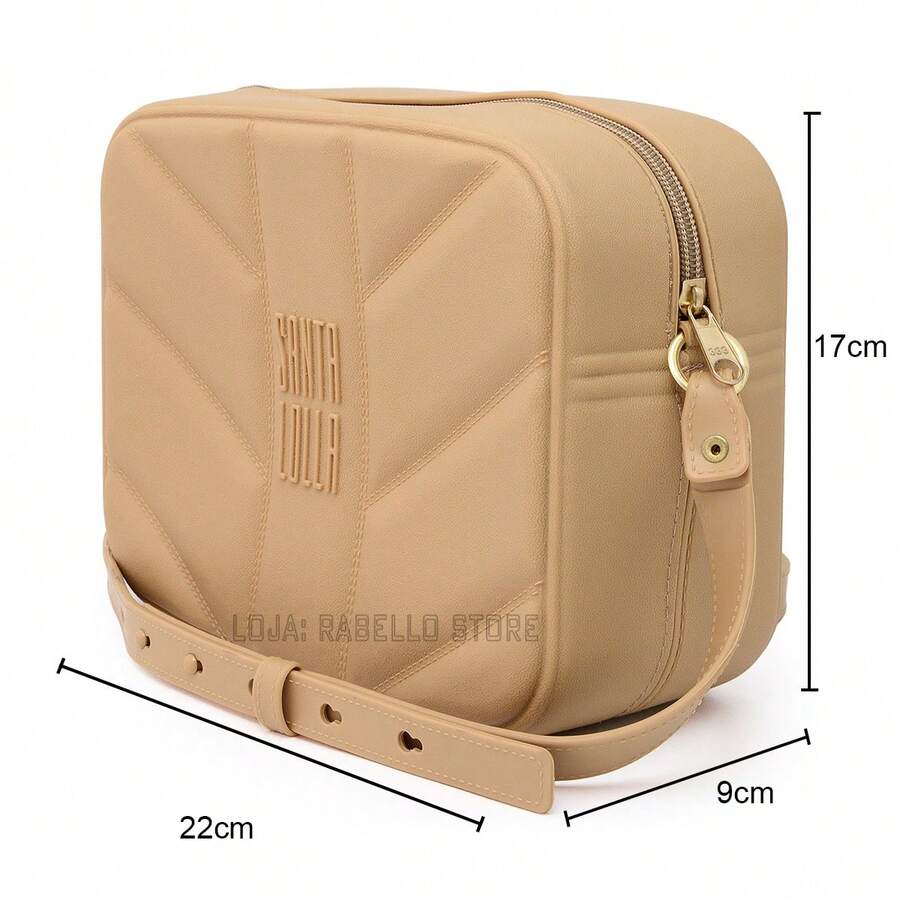 Santa Lolla Women's Crossbody Shoulder Bag And Wallet Kit With Rubberized Lining - 芥末黃 - 查看 1