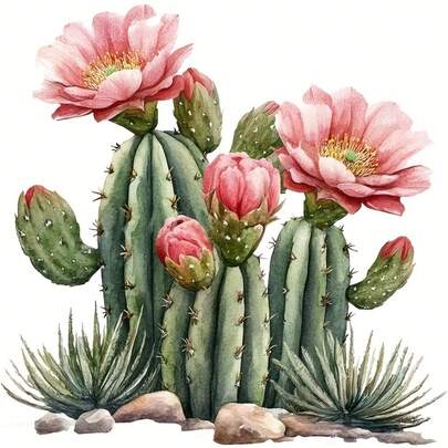 1buc/2buc/3buc Autocolante cu transfer termic cactus, călcat DIY pe îmbrăcăminte, decorațiuni pentru îmbrăcăminte, confecționare de tricouri, decor de perne, decor mănuși și șosete, cadouri de sărbători