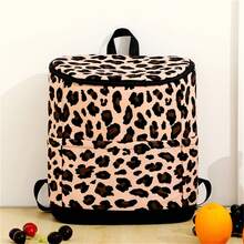 1pc Large Capacity Cooler Backpack, Leak-Proof Backpack Cooler Bag, Insulated Soft Cooler Bag, Camping Cooler Bag, Beach Cooler Bag, Freezer Backpack, Lightweight Travel Cooler Lunch Backpack, Suitable For Play Travel Hiking, Shopping - Multicolor - View 6