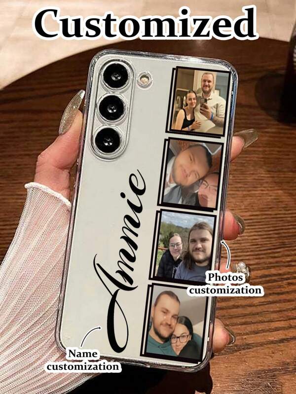 Customizable High Permeability Print Soft Phone Case, Shockproof Protective Cover Compatible With IPhone Redmi 10, Redmi Note 11 4G, Redmi 11 Lite, A53 TPU, A14, A23, S23 Ultra, S24, A14, A15, S23, A73, S25/S25 Ultra, Stylish, Colorful, Vintage, Cute, Contracted, Funny, Custom, Ideal Gifts For Her, Boyfriend, Girlfriend, Family, Friends, Grandparents, Couple, For Anniversaries, For Birthdays