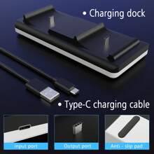 P5 Controller Charger Station, 2 USB-C High Speed Adapter, P5 Controller Gamepad Charging Station