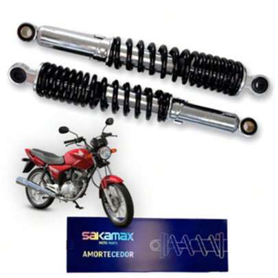 Amortecedor Sakamax Titan Cg Fan 125 2000 2004 2005 2006 2007 2008 Par