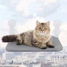 Cat Window Hammock Perch Cordless Perches Window Sill Seat Bed Foldable Stable Lounger Upgraded Suction Cup Easy Assembly Indoor Cats Kitty Shelf Hold Up To 55lbs,Suitable For All Seasons, Breathable And Soft,Gift, Present, Celebration