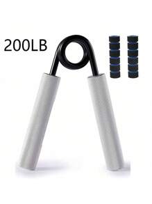 Pince de préhension en métal de 50 à 350 lb, outil d'entraînement de force des mains et des poignets pour hommes, renforçateur de doigts en acier à ressort, équipement de fitness pour accessoires de salle de gym à domicile, sport, gym, exercice à la maison