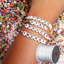 40M/Roll Elastic String 0.8mm For DIY Bracelets Necklace Beading Jewelry Making Crystal Thread Party Balloon Cord Decorations