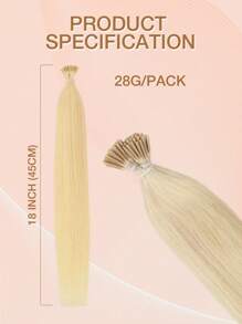 50 piezas Extensiones de cabello humano Remy color negro natural, rectas, con cápsulas de queratina para una aplicación invisible y sin costuras, cabello humano real para mujeres, extensiones de cabello