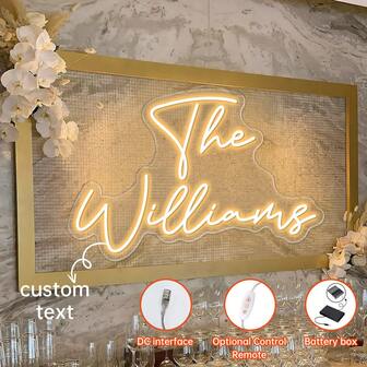 Letreros de neón personalizados, letreros de neón con batería personalizada, neón personalizado para bodas, San Valentín, Halloween y Navidad - Luces decorativas de pared LED con líneas regulables para decoración de habitaciones, decoración de dormitorios, bodas, fiestas de cumpleaños y fiestas de cosplay, decoraciones cotidianas