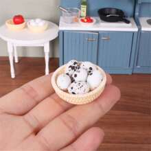 9 pièces/Set Mini Modèle de fouet d'œufs, accessoires de cuisine de maison de poupée, décoration de cuisine miniature, accessoire de photographie
