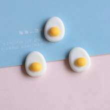 11pcs Versatile Resin Egg Toast Fridge Magnets, Home Decor Stickers For Bedroom, Living Room, Office, Whiteboard, Memo Board, Kitchen, Dishwasher, Cabinet, Birthday Party Decoration