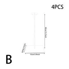 Clear Acrylic Balloon Stand Kit, 80.01 Cm 4pcs Balloon Sticks With Base For Table Centerpiece, Balloon Holder For Birthday Party Shower Graduation Wedding Decor (Balloons Not Included)
