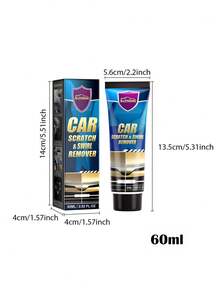 rayhong 1Set 60ml Car Scratch Repair Paste Paint Scratch Maintenance Touch-Up Paint Care Wax - Multicolor - View 3