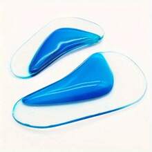 Washable Silicone Arch Support Insoles - Reusable, Comfortable Foot Cushion Pad For Shoes & Boots
