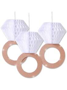 1/3pcs Honeycomb Ball Wedding Decorations Perfect For Weddings, Bachelorette Parties & Wedding Party Decoration