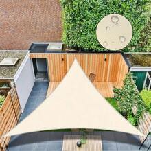 قطعة واحدة من مظلة شمسية مستطيلة مقاومة للماء والأشعة فوق البنفسجية، مناسبة للتخييم والحديقة والمسبح وحدائق الملاهي، مصنوعة من قماش أكسفورد مقاوم للماء 210D رقيق - متعدد الألوان - مشاهدة 5