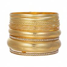 ZJ11241-9 Pieces Of Gold Diamond Bracelets