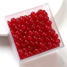 700pcs 6mm Glass Beads Bracelet Making Kit, Includes 28 Colors Crystal Glass Beads, Alloy Pendants, Beading Thread, Suitable For DIY Bracelets, Necklaces, Earrings, Crafts, Great For Beginners (Random Colors)