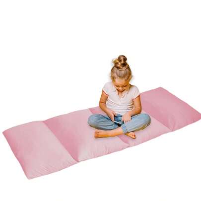 Colchoneta Doble Vista, De Almohadas, Tamaño Chico, Para Descanso en Piso, Camastro, Juego o Picnic, Acolchonada, Funda Extraíble, Lavable, Vacaciones, Jardín o Interiores