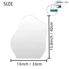 Espelho cosmético de 1 peça, decoração de parede, espelho interno e externo, espelho de pasta de parede, decoração de letras para casa, espelho de decoração de parede, espelho de decoração de quarto familiar, pasta de parede fixa forte tridimensional 3D, decoração de parede, decoração de quarto, adesivo de parede, adesivos personalizados, espelho de parede, espelho de parede, espelho para decoração de quarto, casa, banheiro, sala de estar