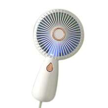 Ventilateur à main - Ventilateur portatif rechargeable USB avec lumière LED éblouissante, ventilateur personnel mini pour une utilisation intérieure et extérieure, ventilateur portable compact et rafraîchissant, ventilateur pliable et petit pour les voyages, le bureau, le camping, ventilateur à main de poche avec batterie longue durée, fonctionnement silencieux, idéal pour l'été, ventilateur rafraîchissant par temps chaud, ventilateur léger et portatif facile à transporter, ventilateur multi-vitesse réglable pour un usage quotidien et les activités de plein air