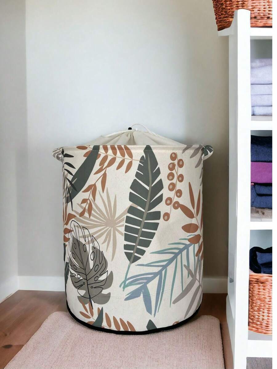 Multipurpose Mesh Toy Storage Box Laundry Basket Foldable Organizer 32x40 - Multicolor - View 1