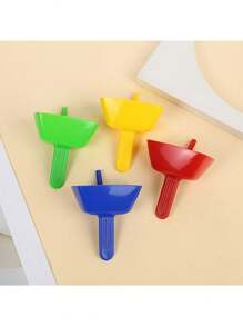 4 piezas de soportes para paletas de hielo de colores aleatorios, soporte conveniente para helados de paleta, de plástico libre de plomo