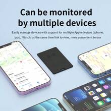 Card GPS Tracker Tarjeta Tracker Card Ultra Thin Wireless Charging Card Anti Lost Find Child Or Wallet (IOS ONLY)