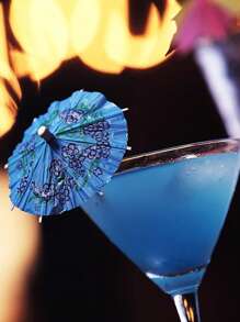 20 pezzi/50 pezzi/70 pezzi/100 pezzi Ombrellini, parasole, decorazioni per cocktail, decorazioni per cupcake, vari colori e design, Hawaii, Hawaii, Tiki, rinfrescanti per l estate hawaiana, spiaggia, viaggio