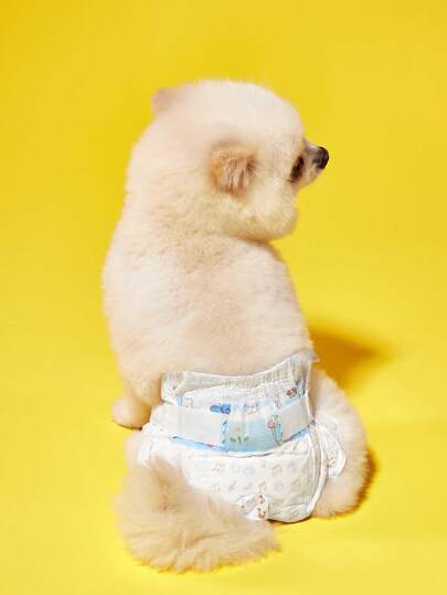 PETSIN Fraldas anti-vazamento para cães, calças fisiológicas descartáveis para cães machos e fêmeas, suprimentos para animais de estimação