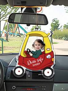 Customized Fashion, Personalized, Cuteness, Exaggeration, Customized Photos, Text, Car Backpack, Key Pendant, Personalized - Multicolor - View 5