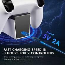 P5 Controller Charger With Protective Chip And LED Indicator, P5 Charging Docking Station, 2-Hour Quick And Safe P5 Charger